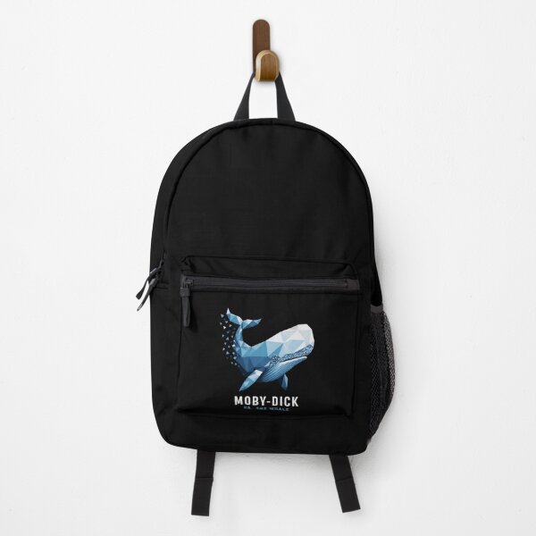 Item preview, Moby Dick: Geometric White Whale in Blue Crystal designed and sold by Fenay Designs.