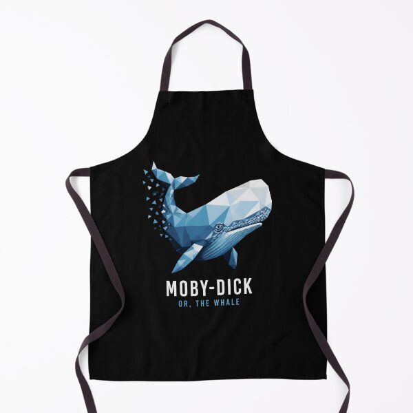 Item preview, Moby Dick: Geometric White Whale in Blue Crystal designed and sold by Fenay Designs.