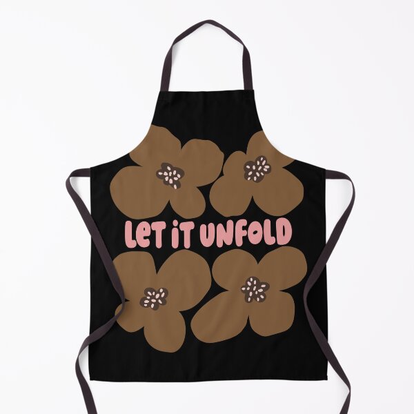 Item preview, Brown Pink Let It Unfold Floral Graphic designed and sold by Aniko Tulipan.