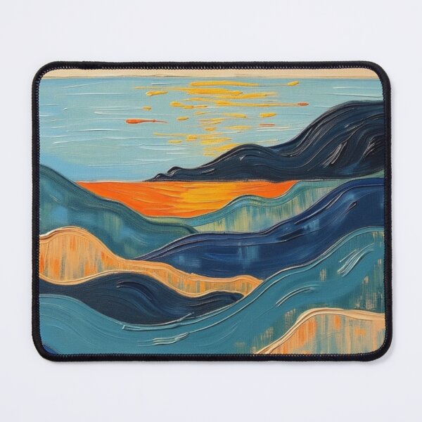 Item preview, Abstract Beach Sunrise designed and sold by Mary Spencer.