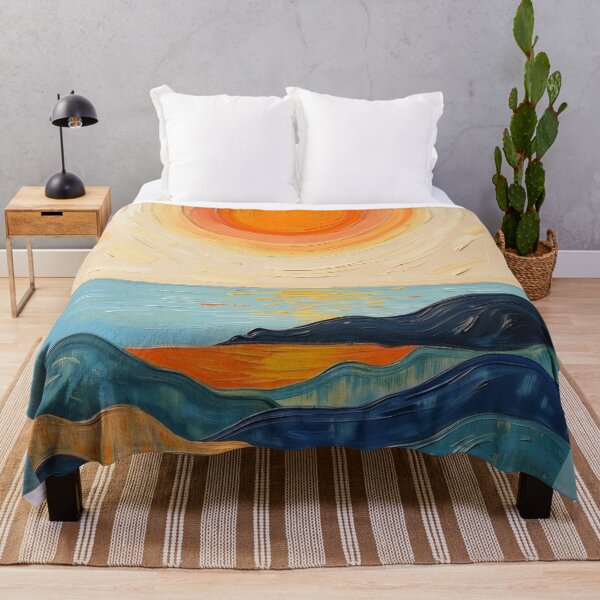 Item preview, Abstract Beach Sunrise designed and sold by Mary Spencer.