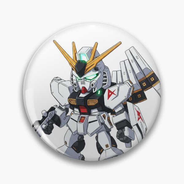 Item preview, RX-93 ν Gundam SD GUNDAM idle POSE cute chibi 2d anime  designed and sold by sabartgunpla.