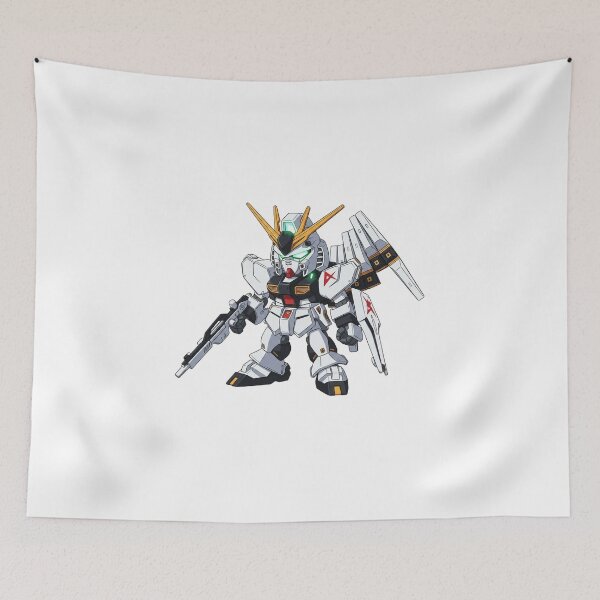 Item preview, RX-93 ν Gundam SD GUNDAM idle POSE cute chibi 2d anime  designed and sold by sabartgunpla.