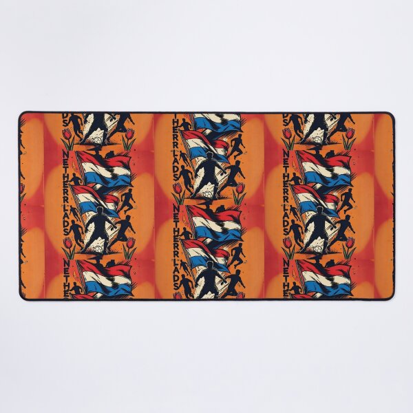 Item preview, Vintage retro Oranje Football Poster  designed and sold by Nexus Space.