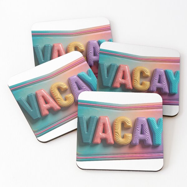 Item preview, Chic Teal VACAY designed and sold by dazzlemakers.