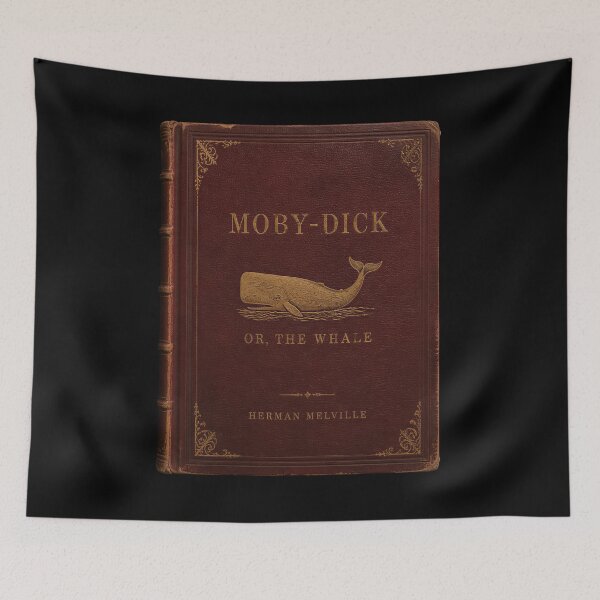 Item preview, Moby Dick: Antique Red Leatherbound Classic designed and sold by Fenay Designs.