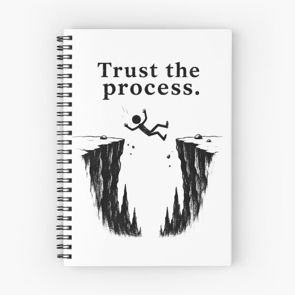 Item preview, Trust the Process — Falling Into the Void designed and sold by Aesthicer.