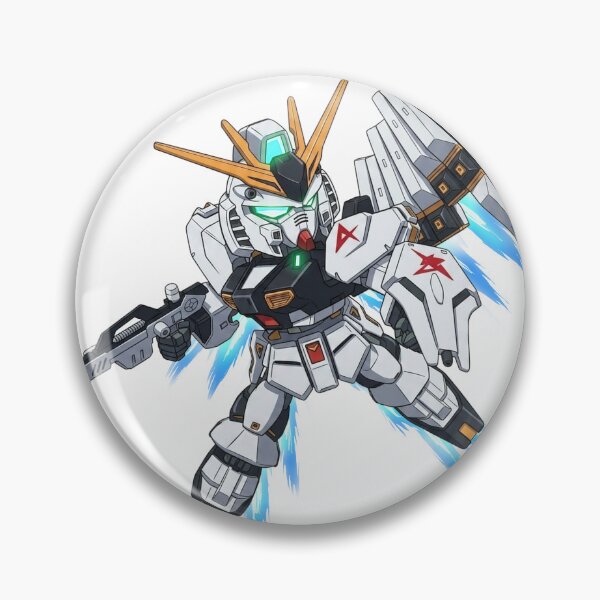 Item preview, RX-93 ν Gundam SD GUNDAM FLY ATTACK POSE cute chibi 2d anime designed and sold by sabartgunpla.