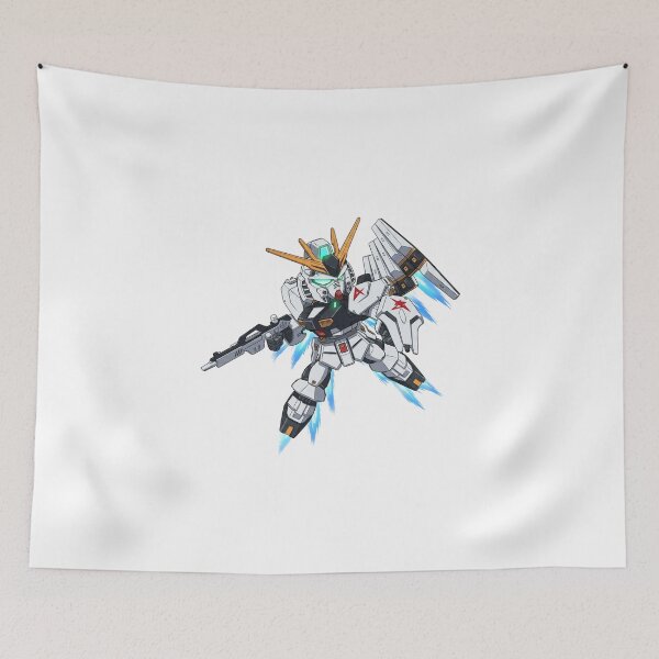 Item preview, RX-93 ν Gundam SD GUNDAM FLY ATTACK POSE cute chibi 2d anime  designed and sold by sabartgunpla.