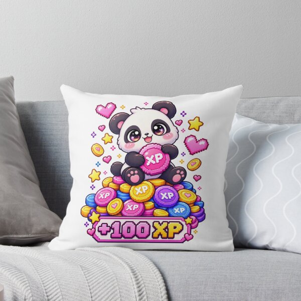 Item preview, XP Panda – Cute Kawaii Retro Gaming Character designed and sold by JPCuteDesign.