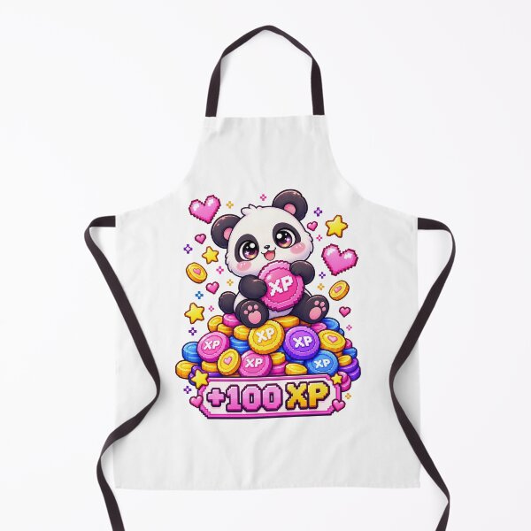 Item preview, XP Panda – Cute Kawaii Retro Gaming Character designed and sold by JPCuteDesign.
