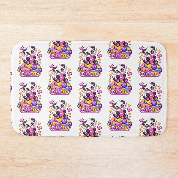 Item preview, XP Panda – Cute Kawaii Retro Gaming Character designed and sold by JPCuteDesign.