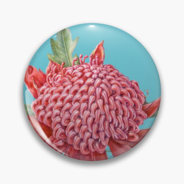 Item preview, Vintage Australian Native Waratah designed and sold by Sooka-Art.
