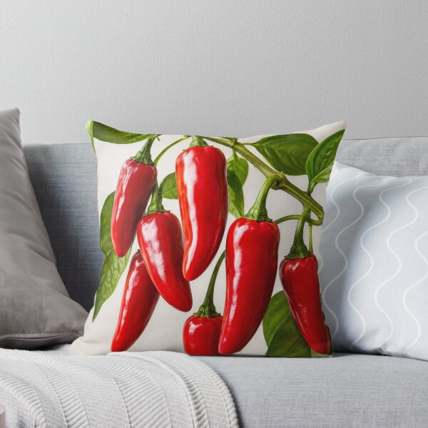 Item preview, Red Jalapeno Pepper Plant designed and sold by Haleema Rauf.