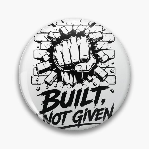 Item preview, Built Not Given Shirt | Self-Made Motivation Tee designed and sold by guchieworldcollection.