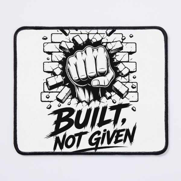 Item preview, Built Not Given Shirt | Self-Made Motivation Tee designed and sold by guchieworldcollection.