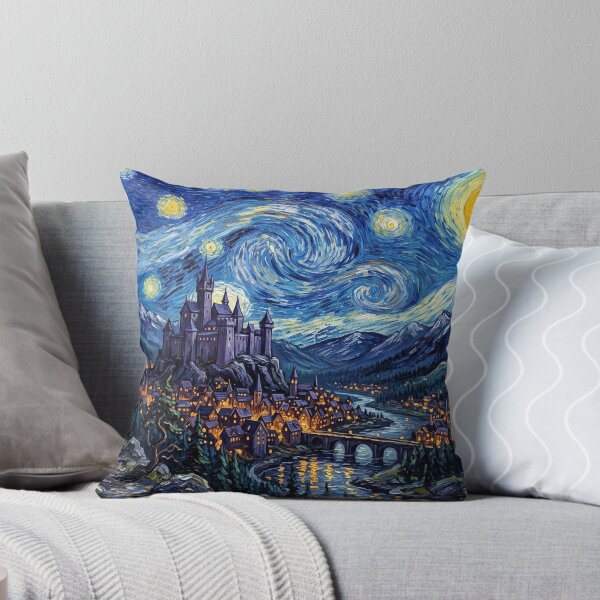 Item preview, Markovia Starry Night Comic Landscape designed and sold by Bad-Decisions-Designs.
