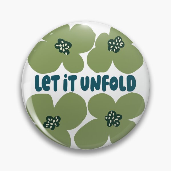 Item preview, Olive Green Let It Unfold Floral Graphic designed and sold by Aniko Tulipan.