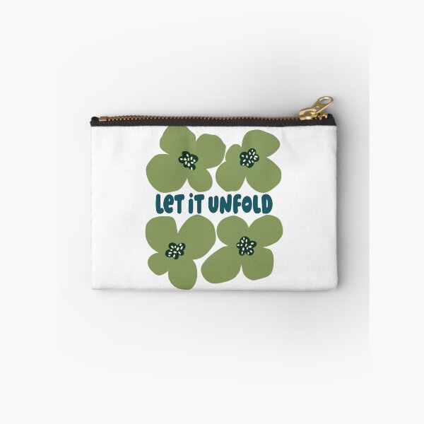 Item preview, Olive Green Let It Unfold Floral Graphic designed and sold by Aniko Tulipan.