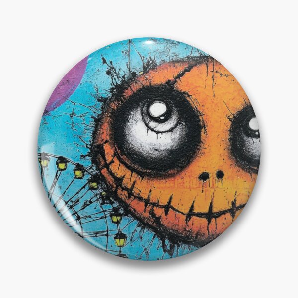 Item preview, Grunge-style Halloween circus designed and sold by MagelliShop.