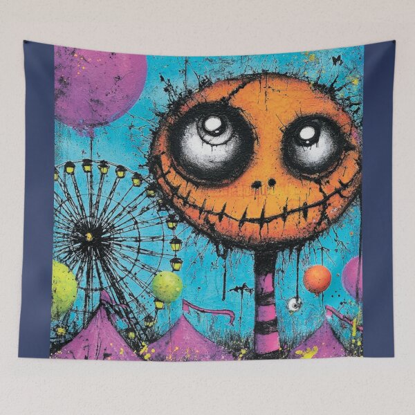 Item preview, Grunge-style Halloween circus designed and sold by MagelliShop.