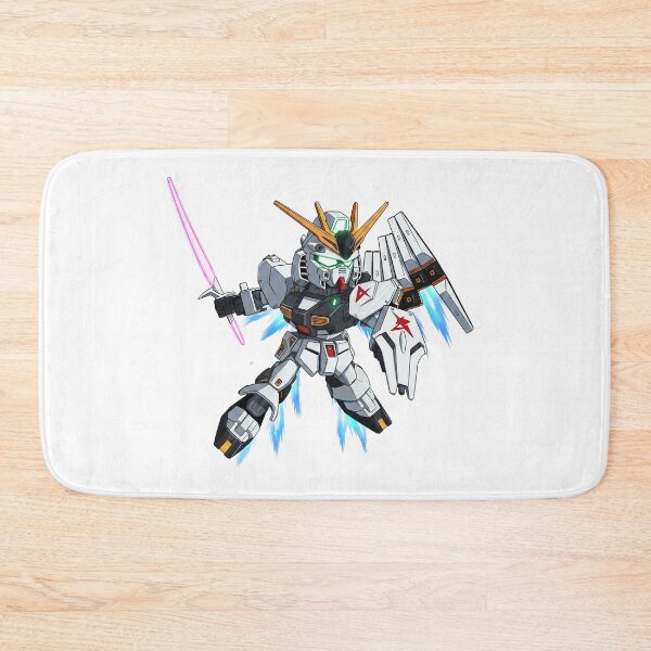 Item preview, RX-93 ν Gundam SD GUNDAM sword beam saber attack pose cute chibi 2d designed and sold by sabartgunpla.