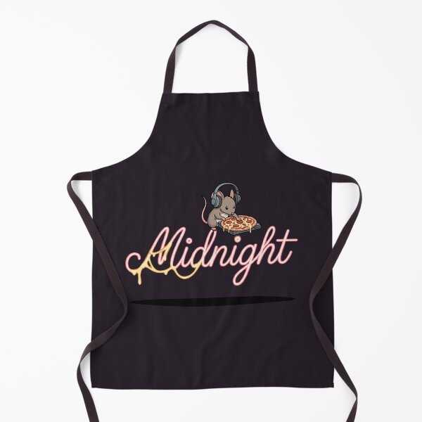 Item preview, DJ Mouse Scratching Pizza Turntable Midnight Neon Art designed and sold by Rare By Hero.