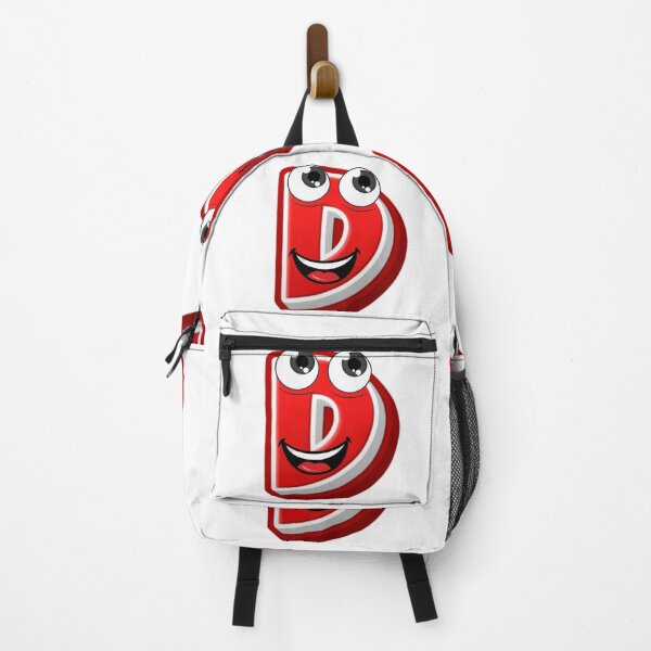 Item preview, Happy Cartoon Letter D designed and sold by ImaginARTDesign.