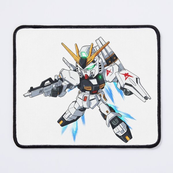 Item preview, RX-93 ν Gundam SD GUNDAM beam gun attack pose cute chibi 2d designed and sold by sabartgunpla.
