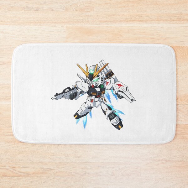 Item preview, RX-93 ν Gundam SD GUNDAM beam gun attack pose cute chibi 2d  designed and sold by sabartgunpla.