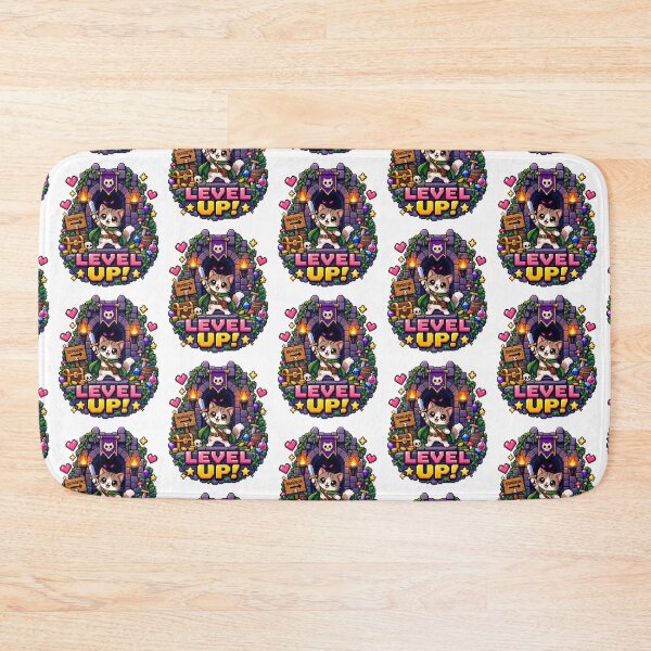Item preview, Dungeon Cat – Cute Pixel RPG Warrior Level Up designed and sold by JPCuteDesign.
