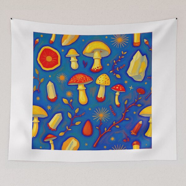 Item preview, Mycology and Crystals #2 designed and sold by Helios Be. Lavsh.