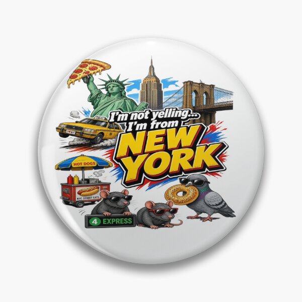 Item preview, Funny New York Street Food Urban Attitude designed and sold by Sushikidsntod.