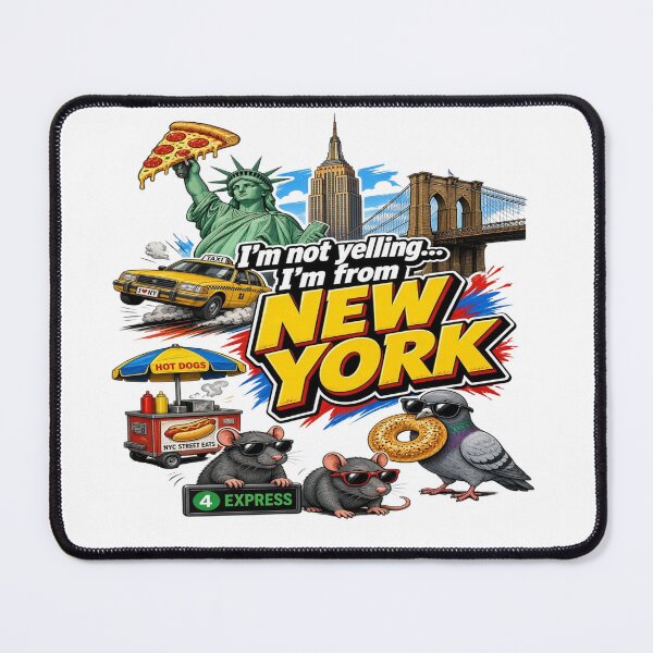 Item preview, Funny New York Street Food Urban Attitude designed and sold by Sushikidsntoddlers.