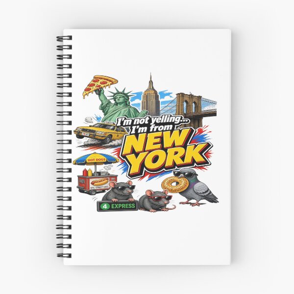 Item preview, Funny New York Street Food Urban Attitude designed and sold by Sushikidsntod.
