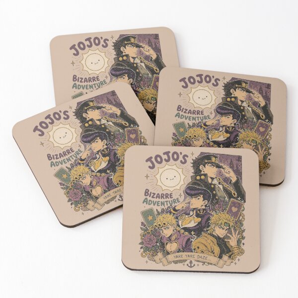 Item preview, Bizarre Adventure Japanese Typography Anime Artwork designed and sold by CosmicFna.