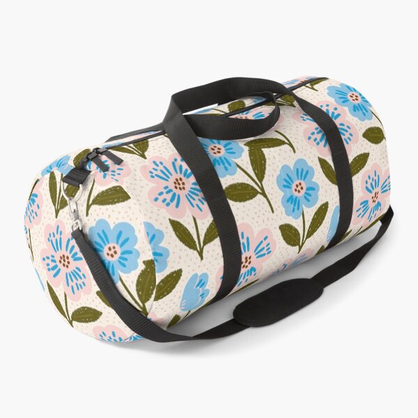 Item preview, Blue and Pink Wildflower Pattern – Cute Hand Drawn Floral Botanical Design designed and sold by Snifferius.
