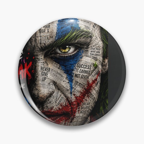 Item preview, Joker Motivational Quote Collage Art designed and sold by DKSH1234.