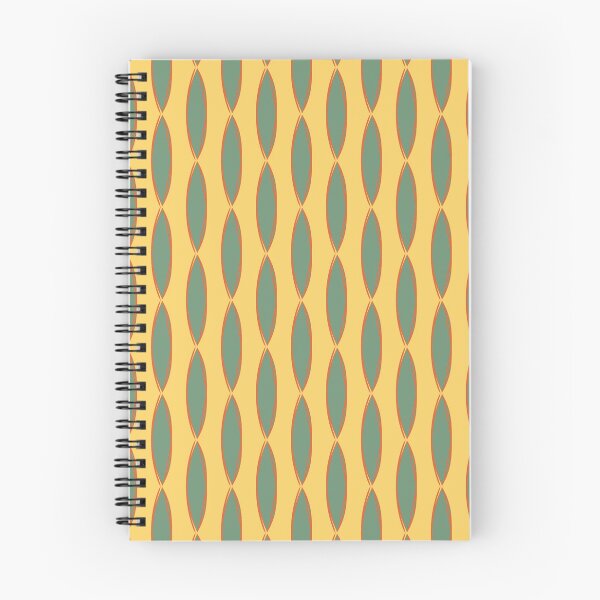 Item preview, Retro Ogee Stripe Geometric Pattern designed and sold by Zaya_art.