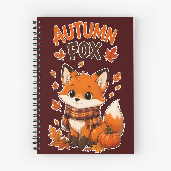 Item preview, Cute Autumn Fox with Pumpkin - Halloween - Thanksgiving -  Fall Leaves Cozy Gift designed and sold by bkeer abobkr.