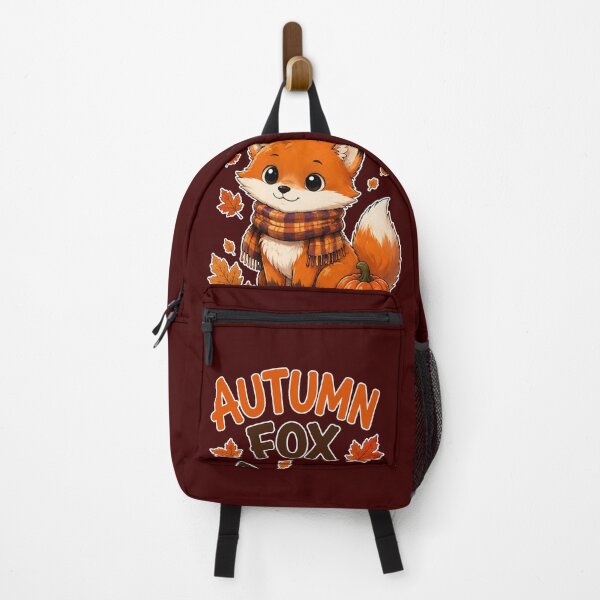 Item preview, Cute Autumn Fox with Pumpkin - Halloween - Thanksgiving - Fall Leaves Cozy Gift designed and sold by bkeer abobkr.