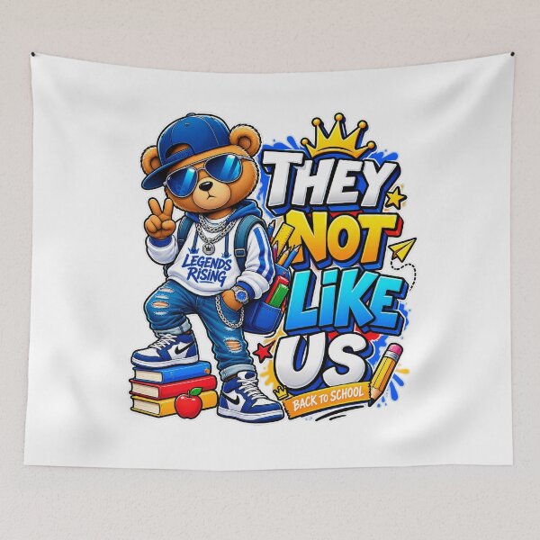 Item preview, Back to School Cool Bear – Trendy Streetwear School Spirit Design designed and sold by HoMya.