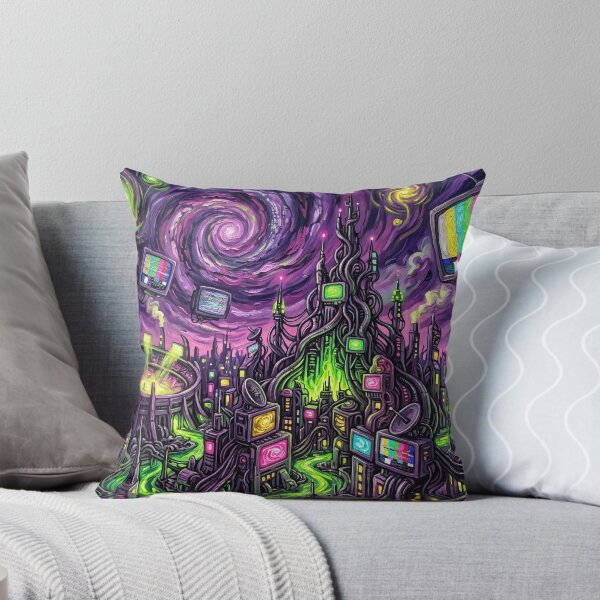 Item preview, Mojoworld Starry Night Comic Landscape designed and sold by Bad-Decisions-Designs.