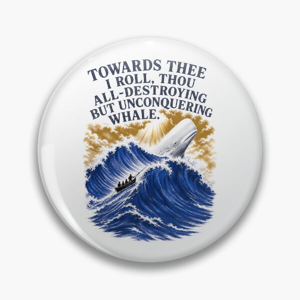 Item preview, Moby Dick: Unconquering Whale in a Golden Storm designed and sold by Fenay Designs.