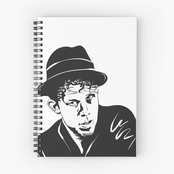 Item preview, Tom Waits portrait in hat designed and sold by Deepness2023.