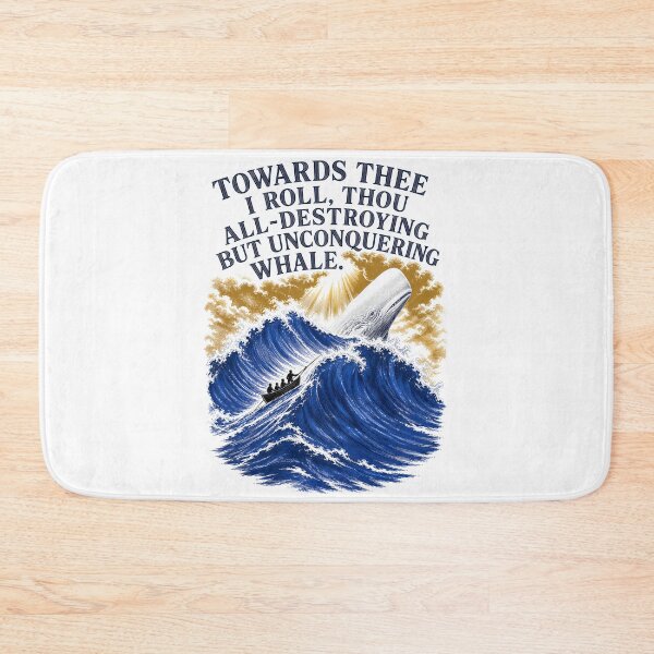 Item preview, Moby Dick: Unconquering Whale in a Golden Storm designed and sold by Fenay Designs.