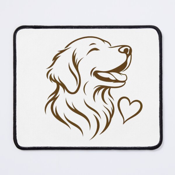 Item preview, Golden Retriever Love designed and sold by Ahmed Nedji.