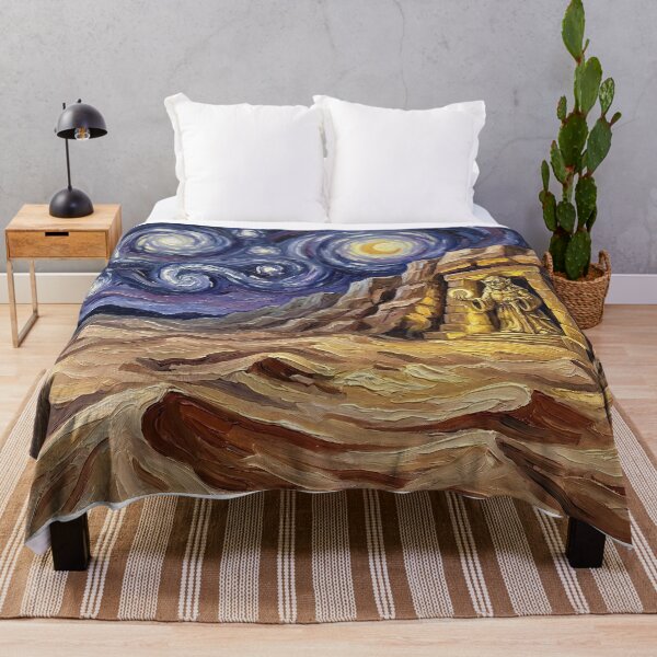 Item preview, Temple Of Yogurt Starry Night Comedy Landscape designed and sold by Bad-Decisions-Designs.