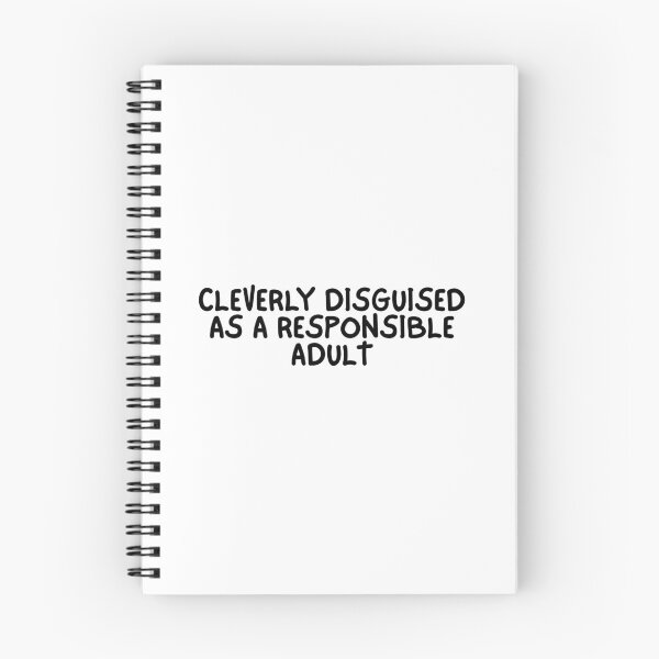Item preview, Cleverly Disguised As A Responsible Adult designed and sold by Dondonmart.
