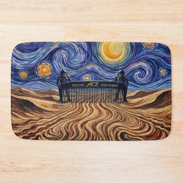 Item preview, Moon Of Vega Starry Night Comedy Landscape designed and sold by Bad-Decisions-Designs.